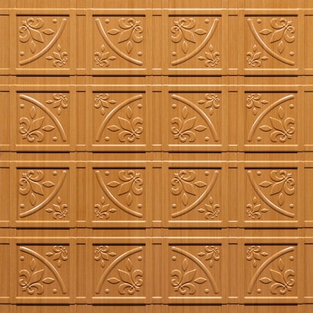 Ceilume Lafayette 2ft x 2ft Caramel Wood Ceiling Tile V3-LAF-22CAR